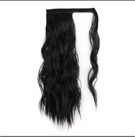 Sm33333 LUHUL Black Wavy Extensions for Women