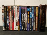 DVD movies and 5dv set of the life of Jesus