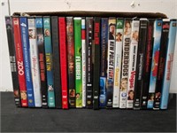 Group of DVD movies