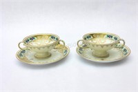 Assorted Bone China Tea Cups -