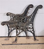 Metal Bench Chair Ends