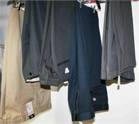 (5) Dickies & Red Kap Work Pants, Size 40