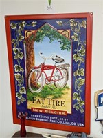 Fat Tire Beer Sign - 23.5" x 32"