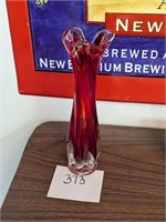 Art Glass Vase - 9"