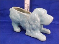 Mid Century pottery dog planter