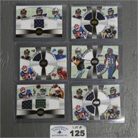 2010 Topps Prime Football Jersey Relic Cards