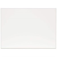 48 in. W x 34.5 in. H End Panel in Satin White