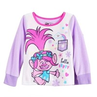 Dreamworks 2T Fleece Trolls Poppy Pajama Tee