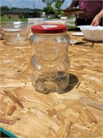 Vintage CUTE teddy bear jar