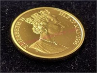 1996 Elizabeth II Gold 1-oz .999 coin Isle of Man