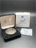 The Highland Mint JOHN ELWAY Brushed Nickel Coin