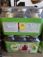 2 CASES OF QUART CANNING JARS