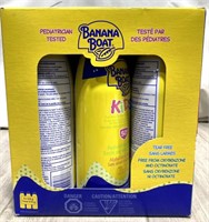 Banana Boat Kids Spray Sunscreen 3 Pack (1 Has A