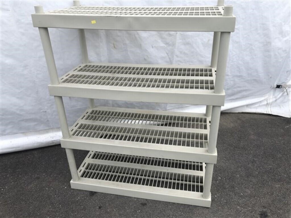 Plastic Shelving Unit