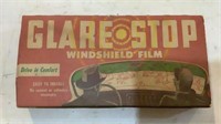 Vintage NOS Glare Stop Windshield Film