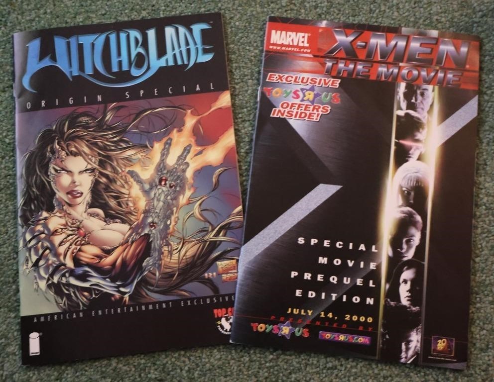 2pc Comic Books - Witch Blade++