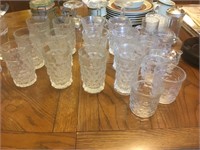 Fossorial & Glass Drinkware Set