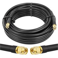NEW $30 25FT Male To SMA Male Coax Cable