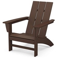 POLYWOOD Modern Adirondack Chair - Mahogany