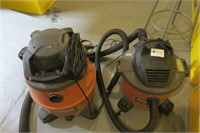 Lot of 2 ShopVacs