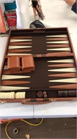 Bacgammon game - quality set - folding case