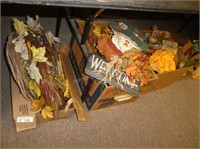 5 boxes autumn decor