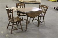 Table With 3 Chairs Approx 41"x30"