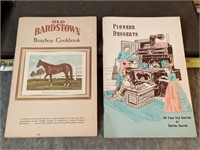 2 vtg cookbooks Old Bardstown & Pioneer