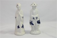 Churchill Blue Willow Salt and Pepper Shakers