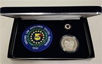 1997 Law Enforcemant Commemorative Silver Dollar