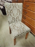 Floral Print Padded Chair