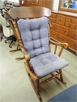 Rocking Chair w/ Padded Cushions &