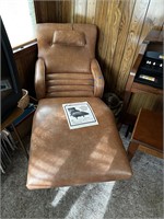 Retro Contour Chair Lounge w/Operating Instruction