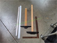 26" & 36" T-Squares, 40" Aluminum Ruler & More