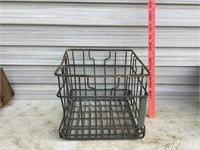 Vintage Purity Dairy Nashville Wire Milk Crate