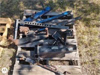 Tow truck attachment pallet lot group