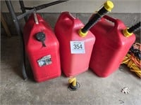 Gas cans - 1 full