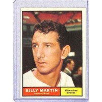 1961 Topps Billy Martin Nice Condition