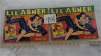 (2) Lil Abner Comic Books