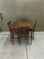 High Top Kitchen Table & Chairs