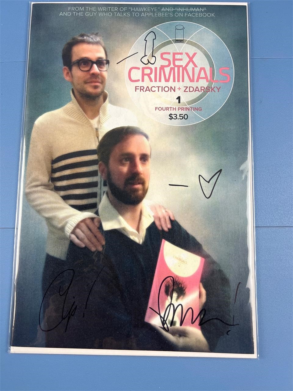 SIGNED #1 SEX CRIMINALS MATT & CHIP