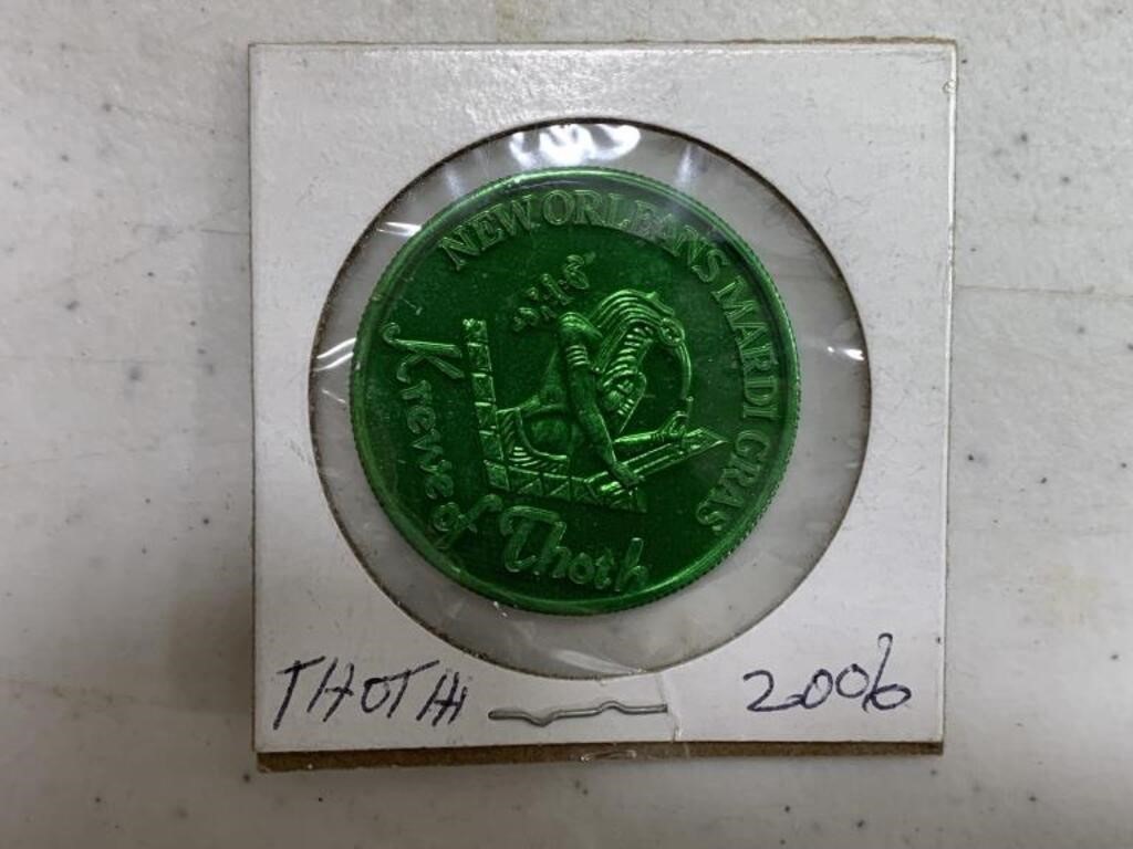 2006 Krewe of Thoth Doubloon