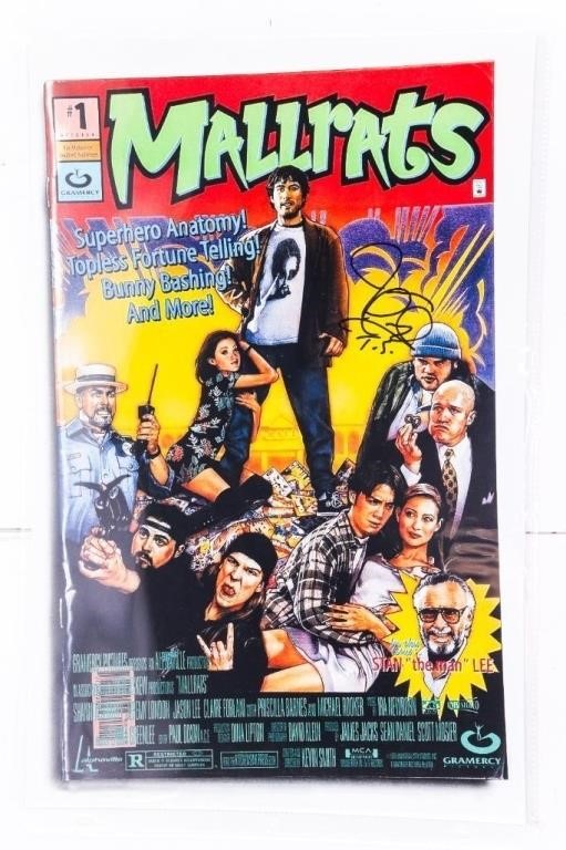 Mallrats 11 x 17 Movie Card - Autographed - Jeremy