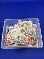 Tub of World Wide Stamps