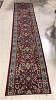 Oriental style runner, 10 foot 6 x 27“, (140) One