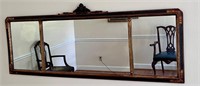 Vintage 3 PANEL MANTLE WALL TRI MIRROR