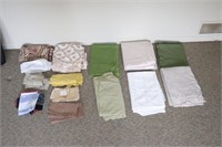 Large Lot Vintage Table Linens. Tablecloths