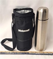 MOTORCRAFT Bottle Holder w SS Thermos