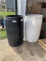 Plastic Barrel c/w Top Cut Out /EACH