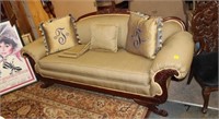Completely Refinished Antique Sofa w/